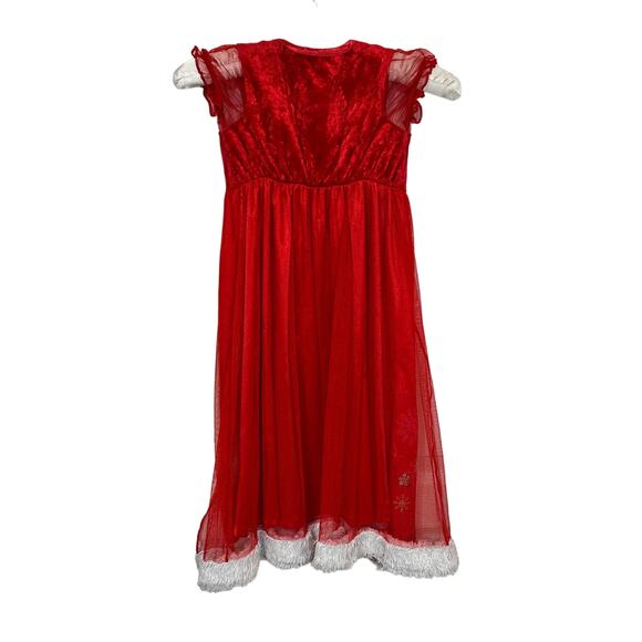 Disney Princess Christmas/Holiday Nightgown Girls 5T Flame Resistant Sleepwear - Picture 2 of 5